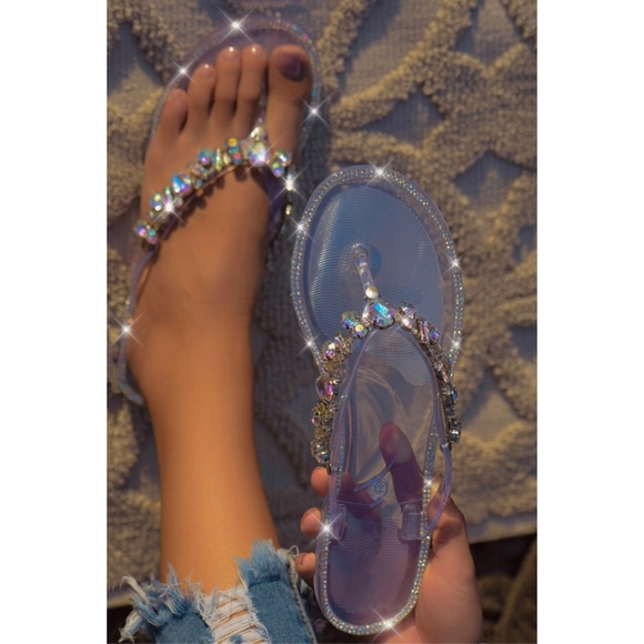 𝙇𝙖𝙨𝙩 𝙎𝙞𝙯 6 💎Diamond Rhinestone Embellished - Picture 7 of 9